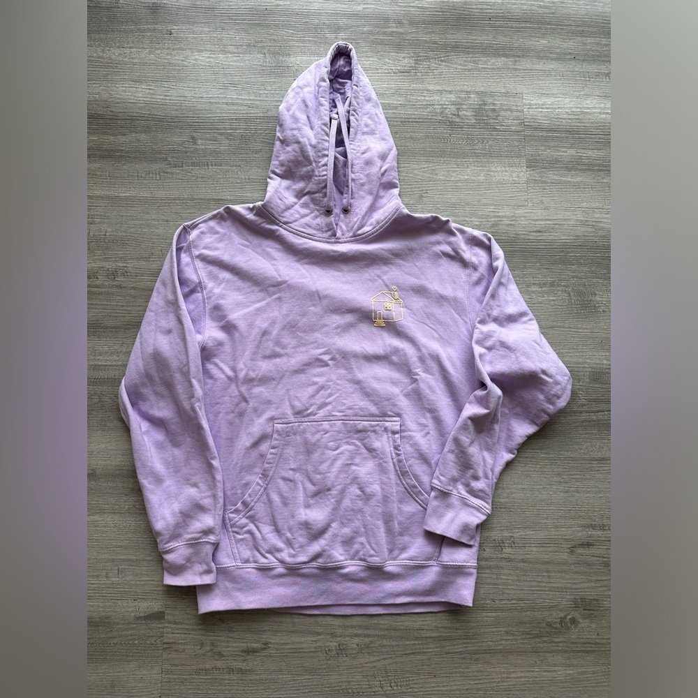 Harry Styles House Tour Official
Tracklist Purple Hoodie Lavender Size
Medium